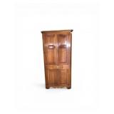 Cherry Finish Wood Corner Cabinet