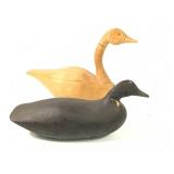 Hand-Carved Wood Duck Decoys