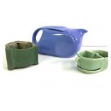 Vtg Nesting Camark Cream Sugar Hall Pitcher+