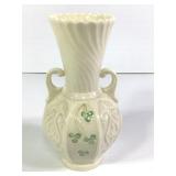 Belleek Ireland Porcelain Vase 5 3/4" H