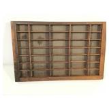 Vtg Wood Printer