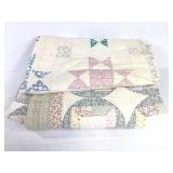 Vintage Handmade Patchwork Quilt