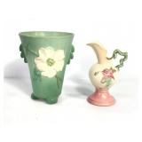Hull Pitcher Weller Footed Vase