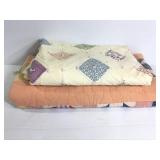 Vintage Handmade Patchwork Quilt