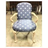Lois XV Style Upholstered Armchair