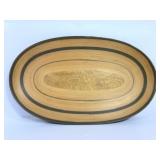 Artist Made 24" Multi Wood Serving Tray