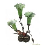 Dale Tiffany Dragonfly Lily Table Lamp #2 Works