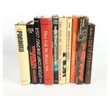 10 Vintage Hardback Books on Racing