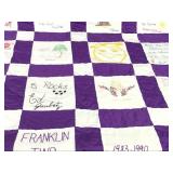 Handmade Retirement Quilt