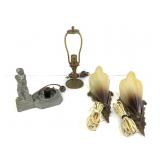 Vintage Art Deco Lamp Parts & Fixtures