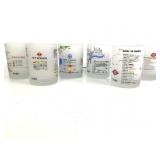 6 Neiman-Marcus Montreal Metro Frosted Tumblers