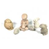 Concrete Gareden Cherub & Animal Statues