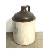Uhl Pottery Co. Acorn Ware Stonware Whiskey Jug