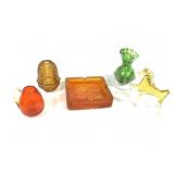 Vintage Colored Art Glass