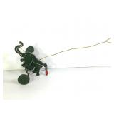Folk Art Rolling Puppet Toy 20" H