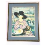 Angelina Lavernia Framed Lithograph 208/375