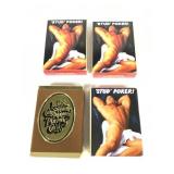4 Decks Adult Male Art Nude Playing Cards