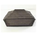 Tramp Art Carved Wood Box