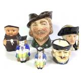 Collection of Toby Jugs & Character Mugs