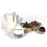 Vintage Ceramic Tea Pots Pfaltzgraff & More