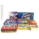 8 Board Games - Scrabble Bingo Rummikub +