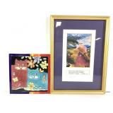 Cat Tile & Bracha Brym Lavee Signed Art