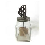 Antique Dazey Churn No. 40 Glass Butter Churn