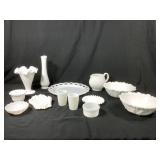 Westmoreland, Fire-King & Other Milk Glass Dishes