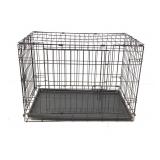 Wire Folding Dog Crate w/ Tray