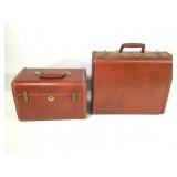 2 Pc Vtg Samsonite Luggage