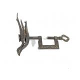 Antique Brass Bird Sewing Clamp Pincushion
