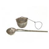 Lead Crucible & Ladle