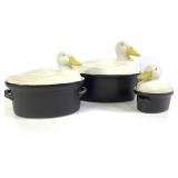 Duck Ceramic Canister Set
