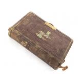 Early Leather KJV Holy Bible New & Old Testaments