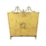 Small Brass Fire Screen