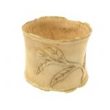 Ivory Floral Motif Napkin Ring
