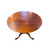 Tilt Top Queen Anne Style Cherry Tea Table