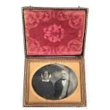 Daguerreotype Portrait of Couple