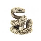 Ivory Carved Snake Netsuke