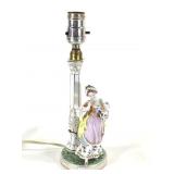 Dresden Porcelain Boudoir Lamp Base