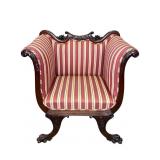 American Empire Revival Arm Chair