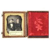 Daguerreotype Portrait of Couple