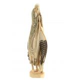 Wandering Sage Toba Okimono Ivory Figurine