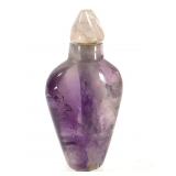 Amethyst Snuff Bottle