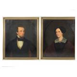 Pr American School Portraits Mid 1800s Hart