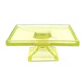Clarks Teaberry Gum Uranium Glass Display