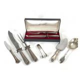 Reed & Barton, Revere Sterling Carving Utensils +