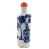 Painted Porcelain Snuff Bottle