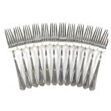 Towle Sterling Louis XIV 12 Dinner Forks 515g