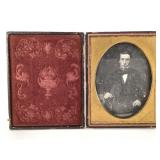 Daguerreotype Portrait of Seated Man